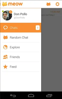 Meow - Chat Now android App screenshot 3